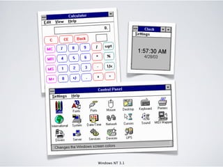 Windows NT 3.1
 