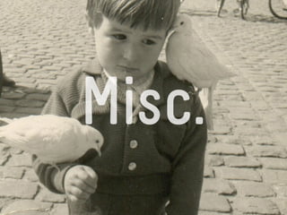 Misc.
 