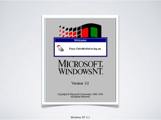 Windows NT 3.1
 