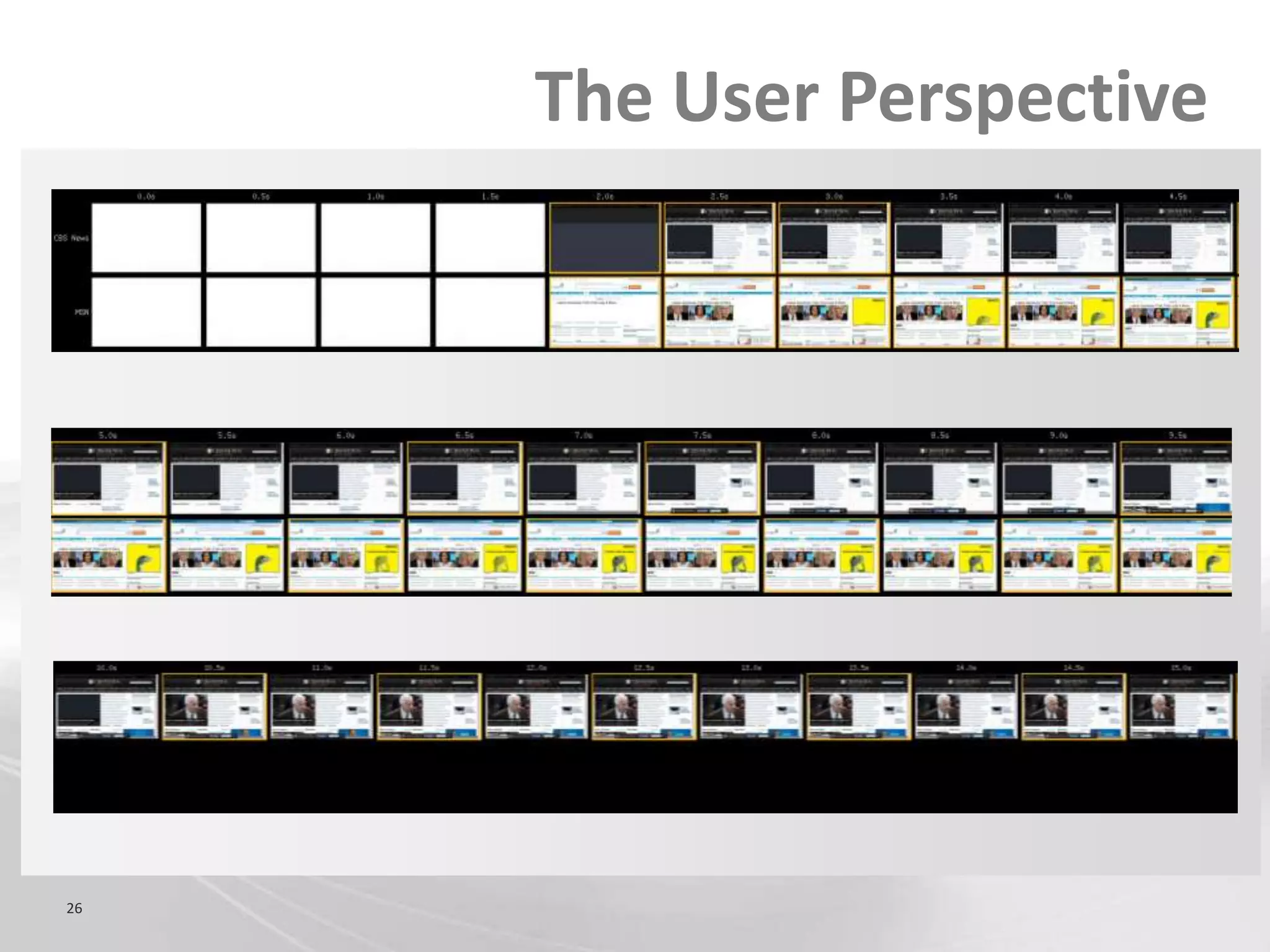 The User Perspective




26
 