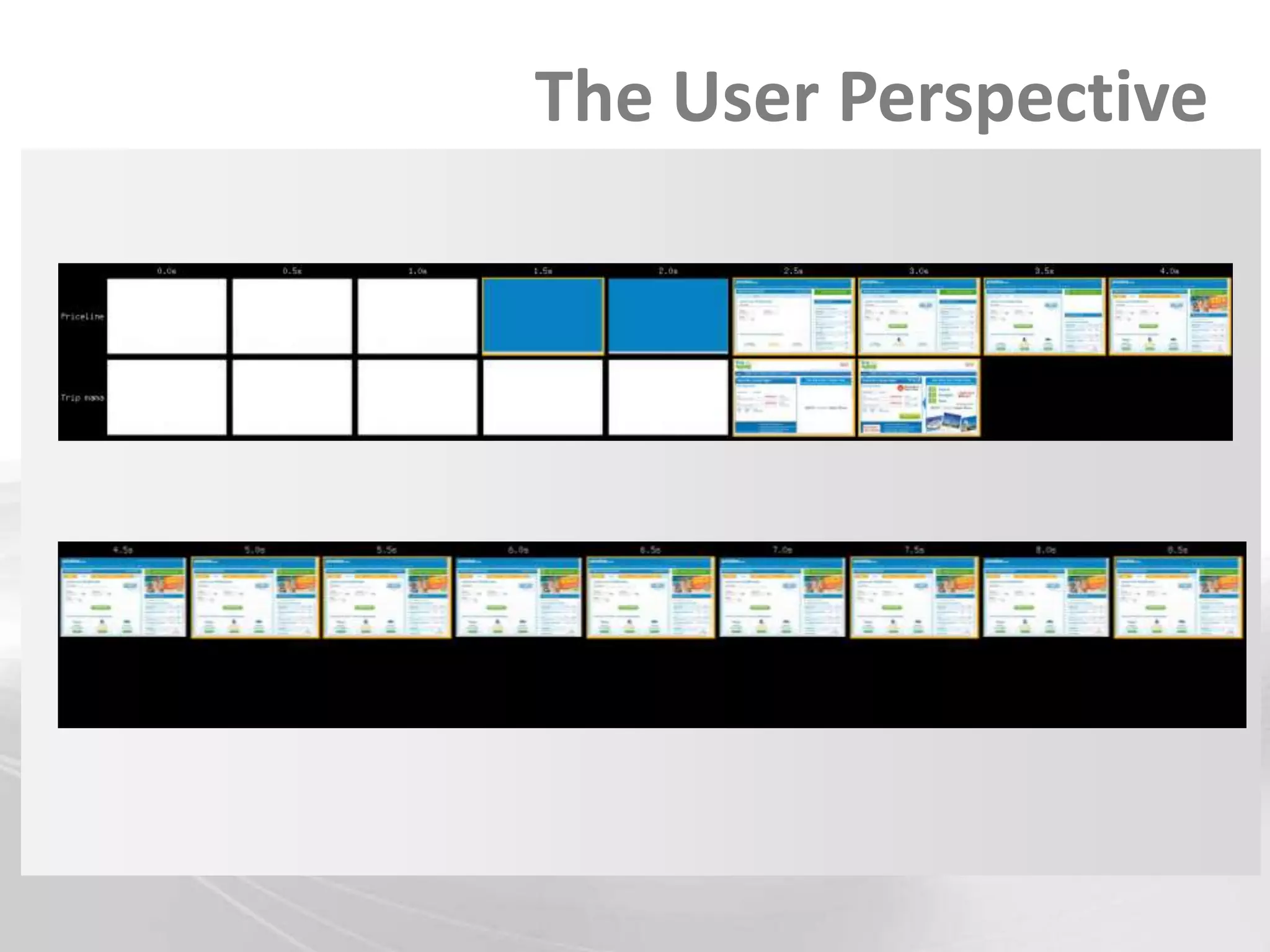 The User Perspective
 