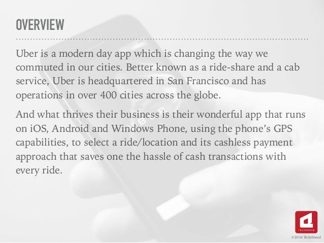 What it takes to build an app like uber?