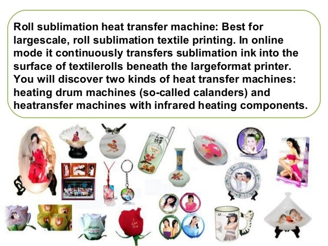 materials needed for sublimation printing
