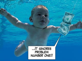 …It ignores
problem
number one!!
 