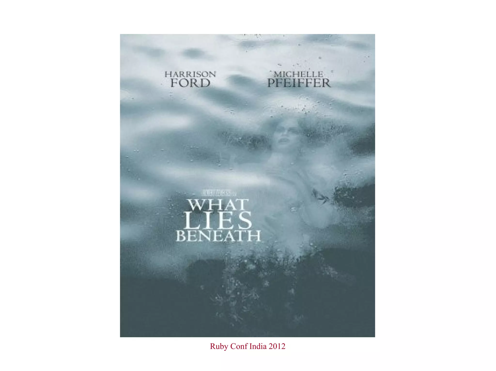 Ruby Conf India 2012
 