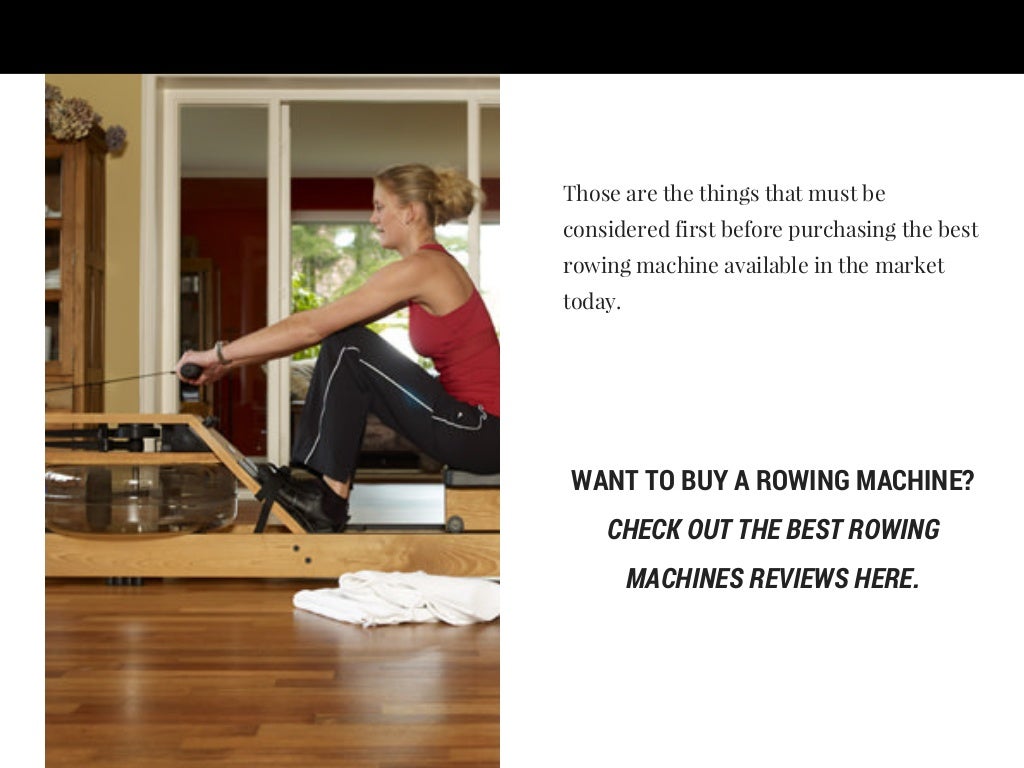 What to Look For When Buying Rowing Machine for Home