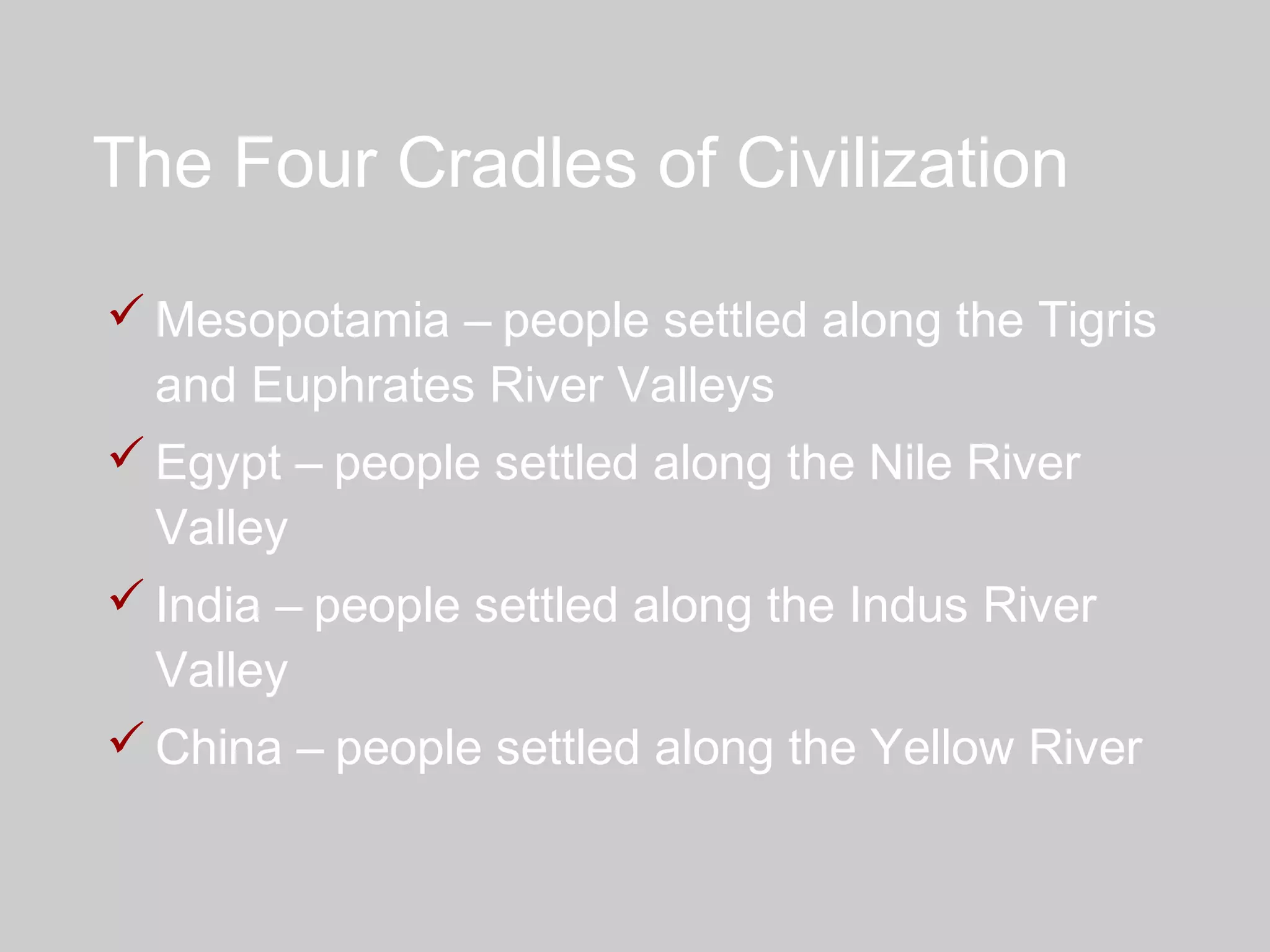 What makeacivilizations activity | PPT