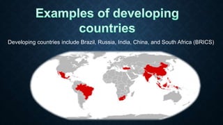 What makes a developed country | PPTX