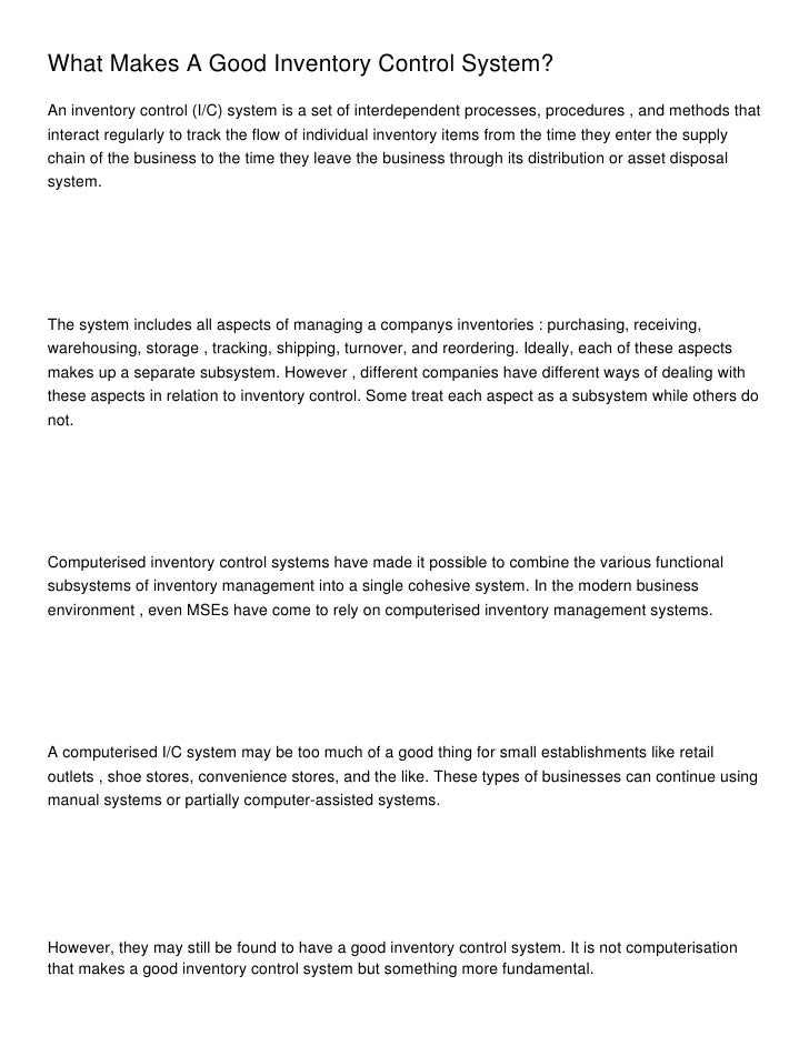 What makes a good trading system