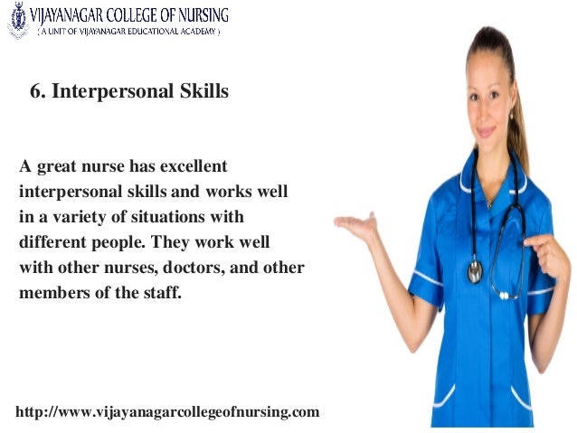 nursing college in bangalore great interpersonal skills
