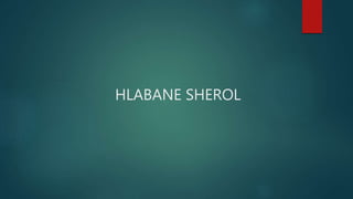 HLABANE SHEROL
 