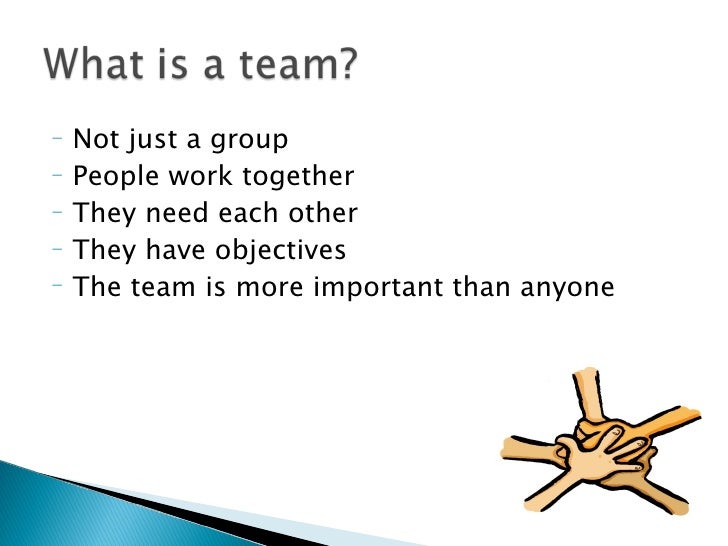 what makes a good team