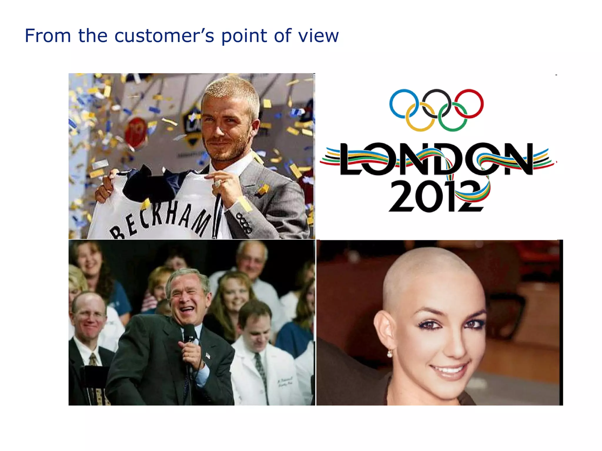 From the customer’s point of view 