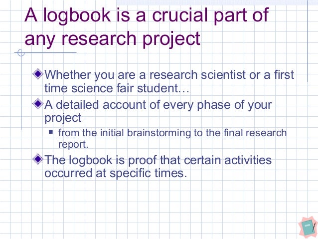 what makes a great log book
