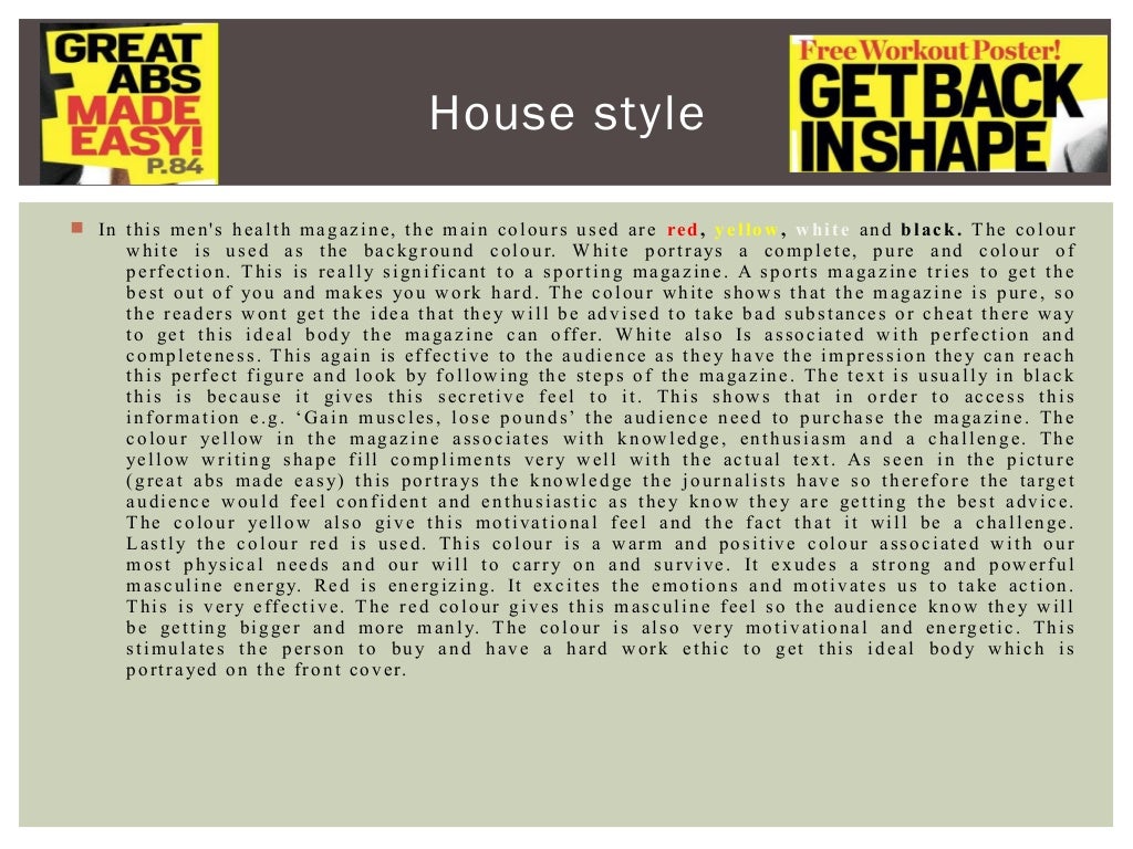 What makes an effective front cover?