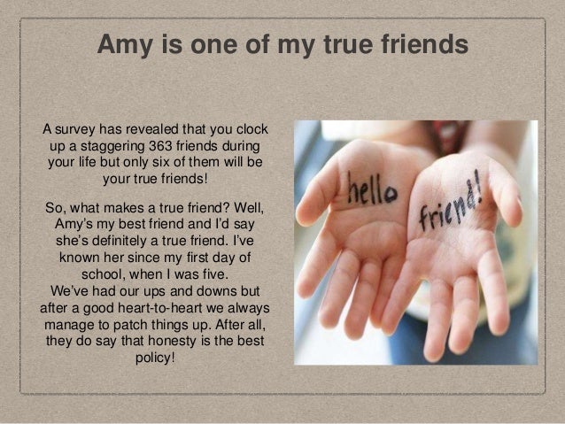  what makes a true friend 