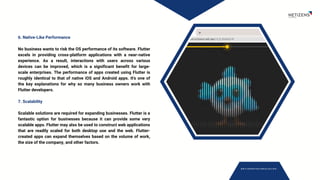 Top Amazing Benefits Of Flutter In Cross-platform App Development | PDF