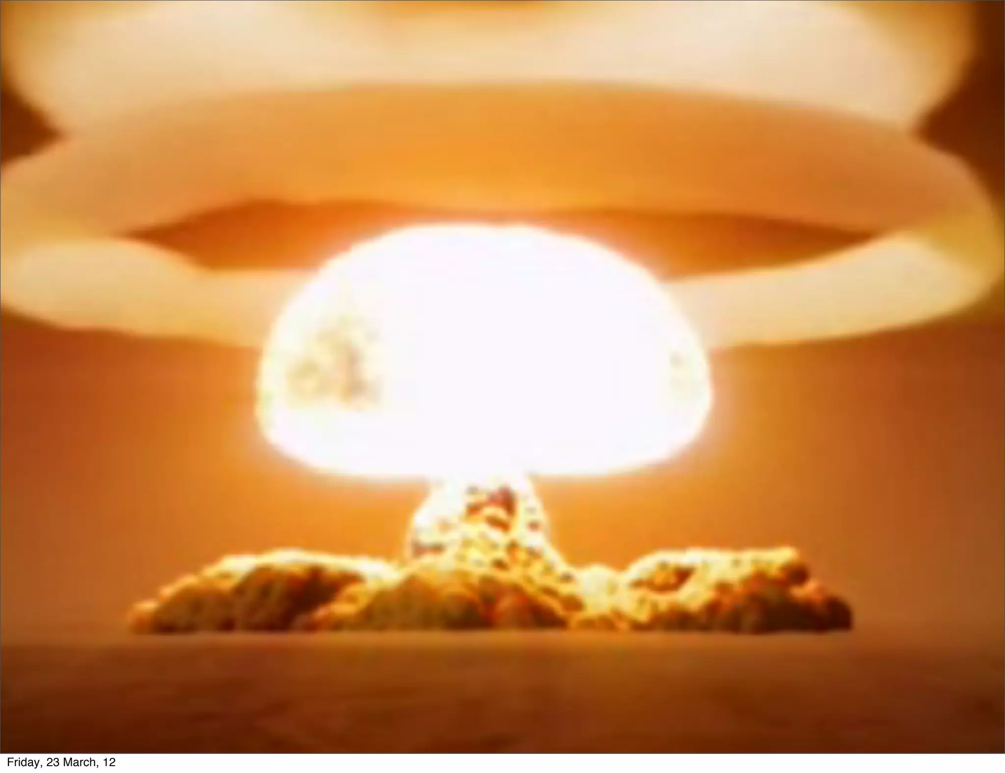 Friday, 23 March, 12
 