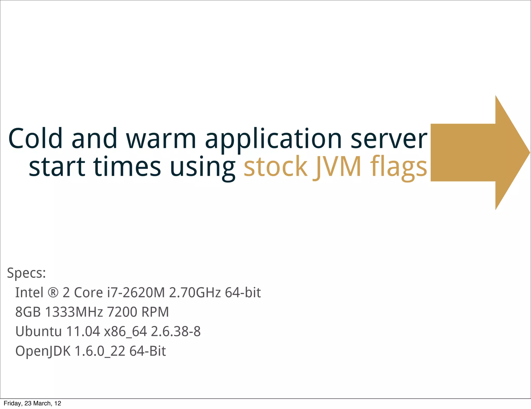 Friday, 23 March, 12
 