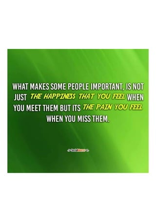 What makes people important