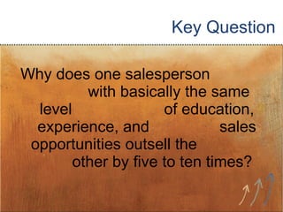 The Four Traits of Highly Successful Sales People | PPT