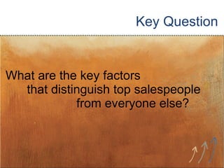 The Four Traits of Highly Successful Sales People | PPT