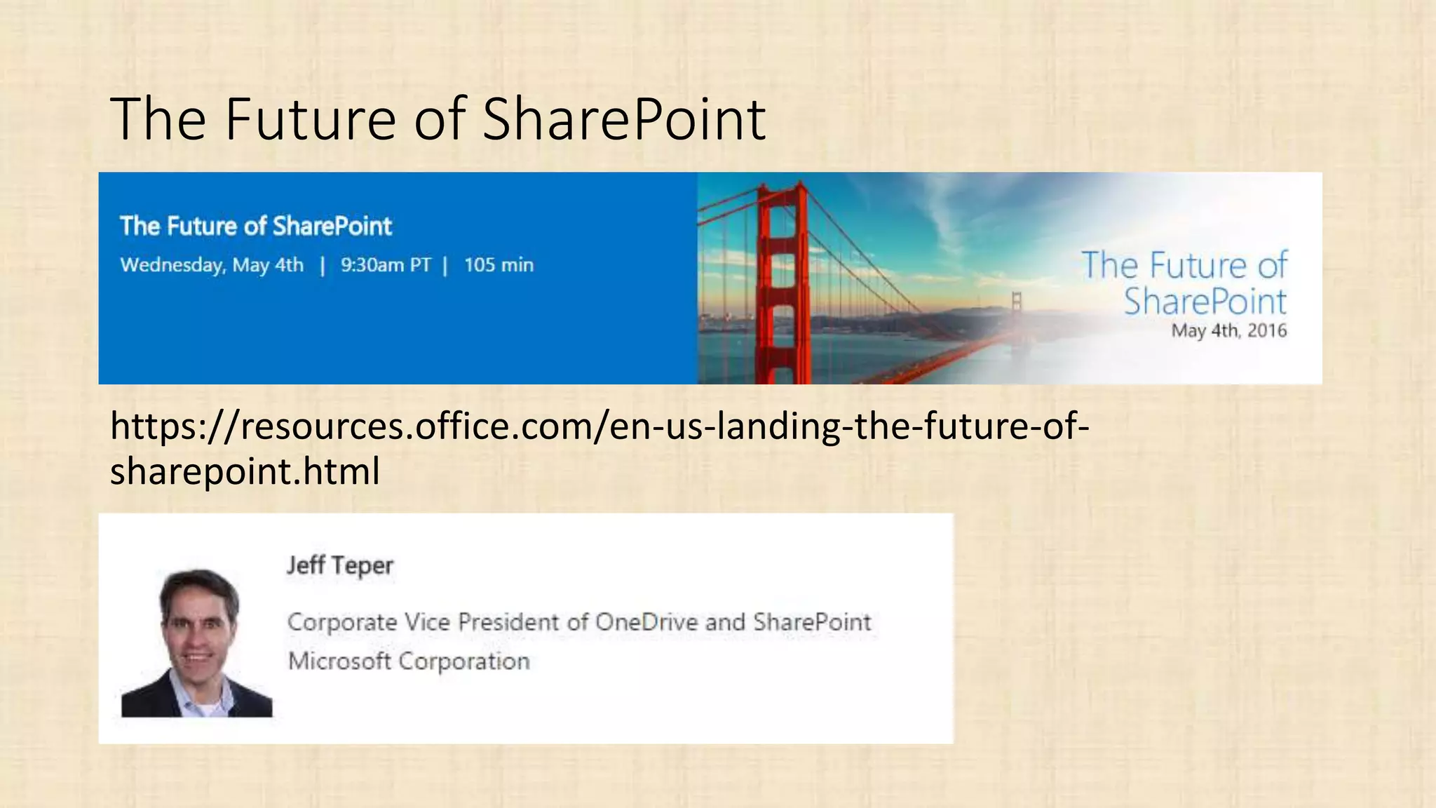What Makes SharePoint UX Good? | PPT