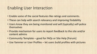 What Makes SharePoint UX Good? | PPT