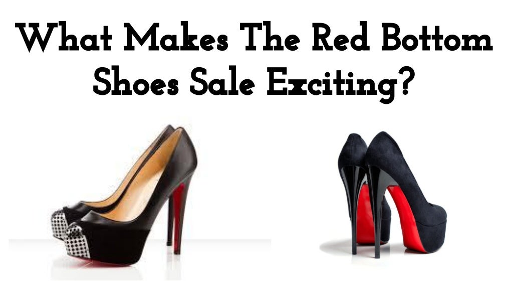 red bottom shoes brand name