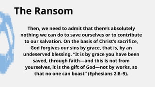 Salvation Ransom Bible Study_What makes you a Christian.pptx