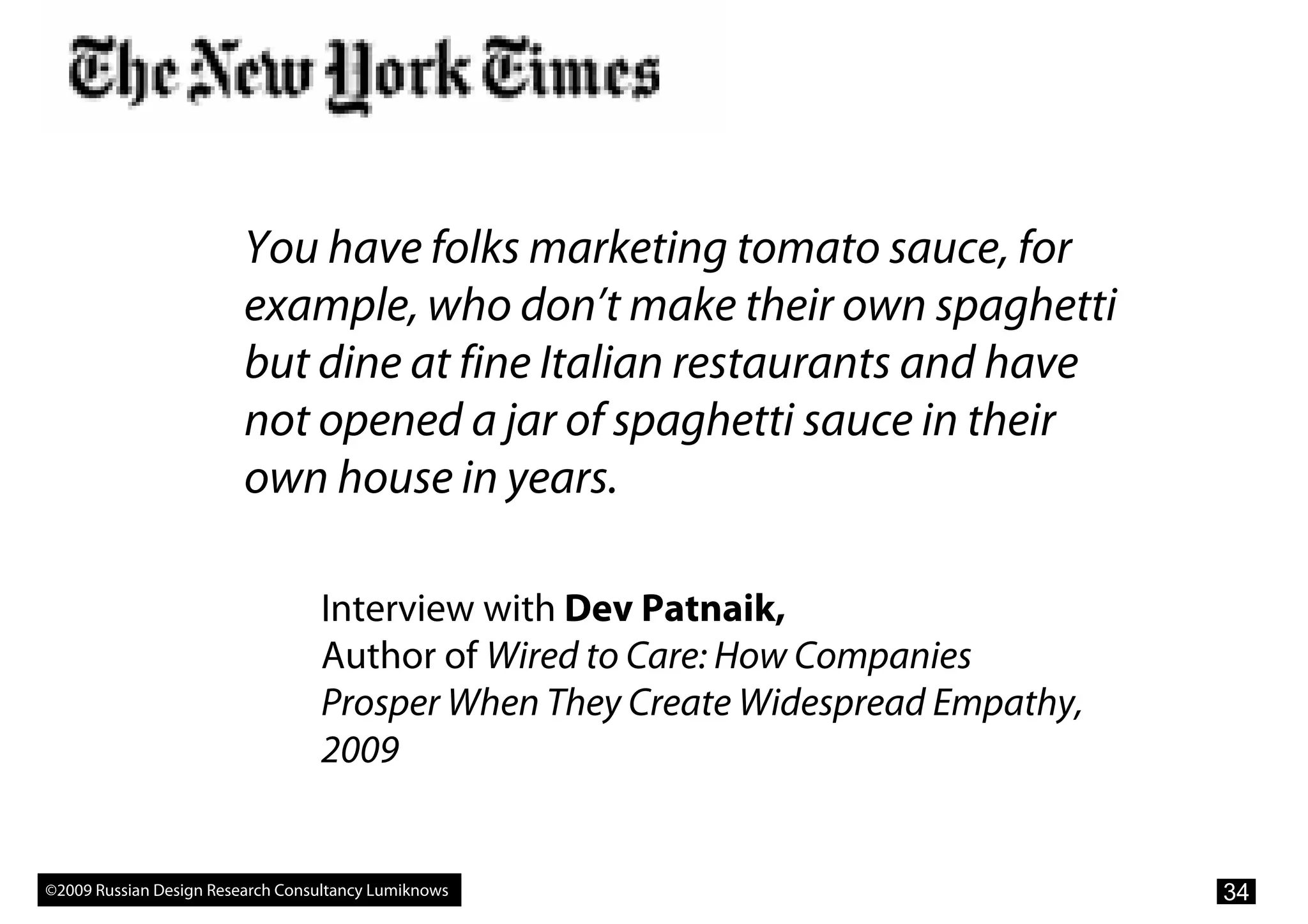 What Marketers Should Know About Design Research