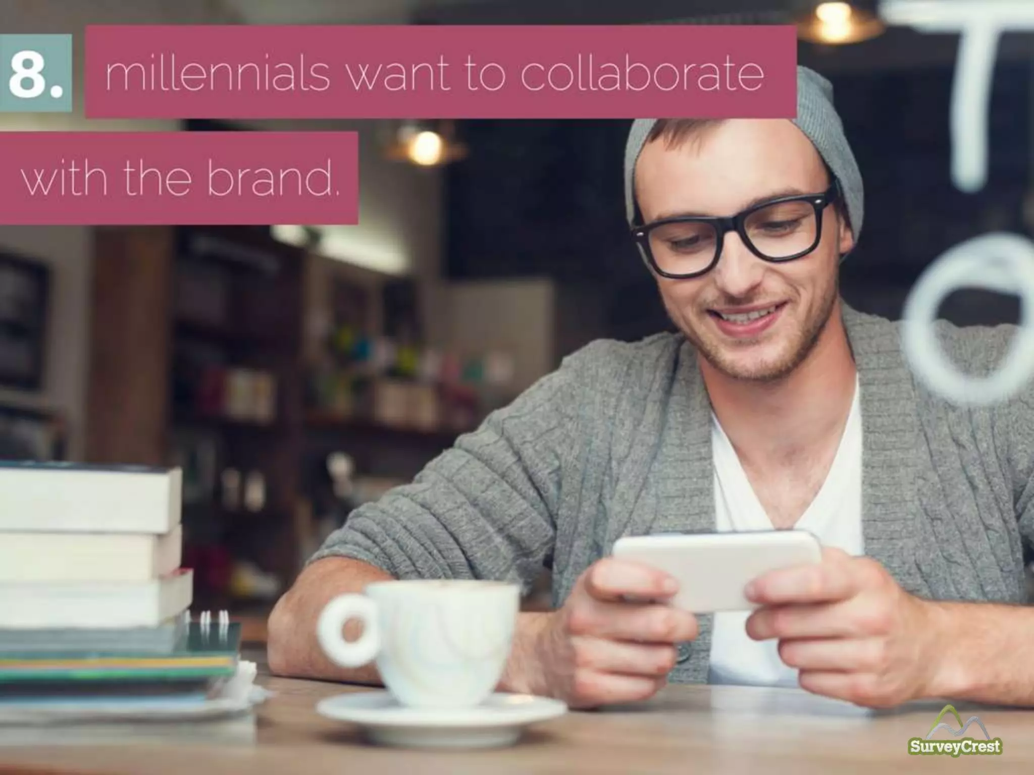8. Millennials want to collaborate with the brand.