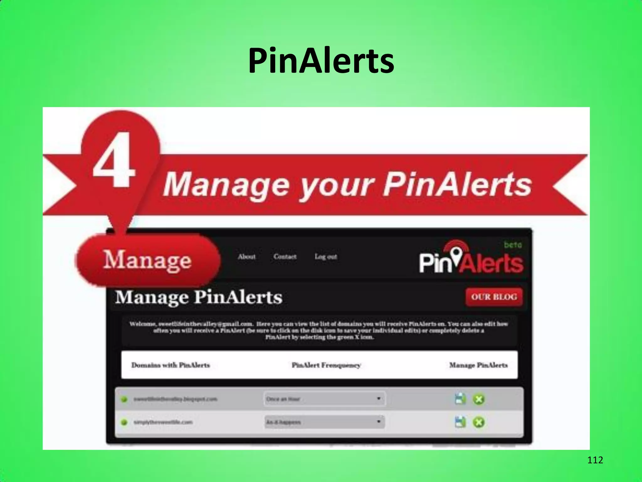 PinAlerts




            112
 