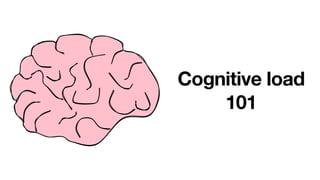 Cognitive load
101
 
