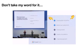 Don’t take my word for it…
 