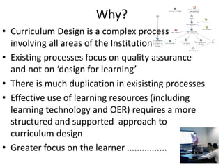 What needs to change in curriculum design