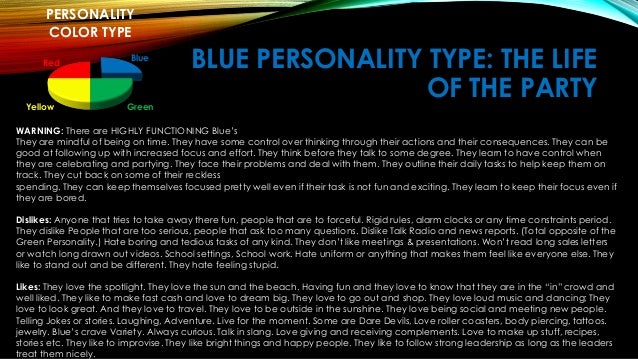 What Personality Color Type Are You