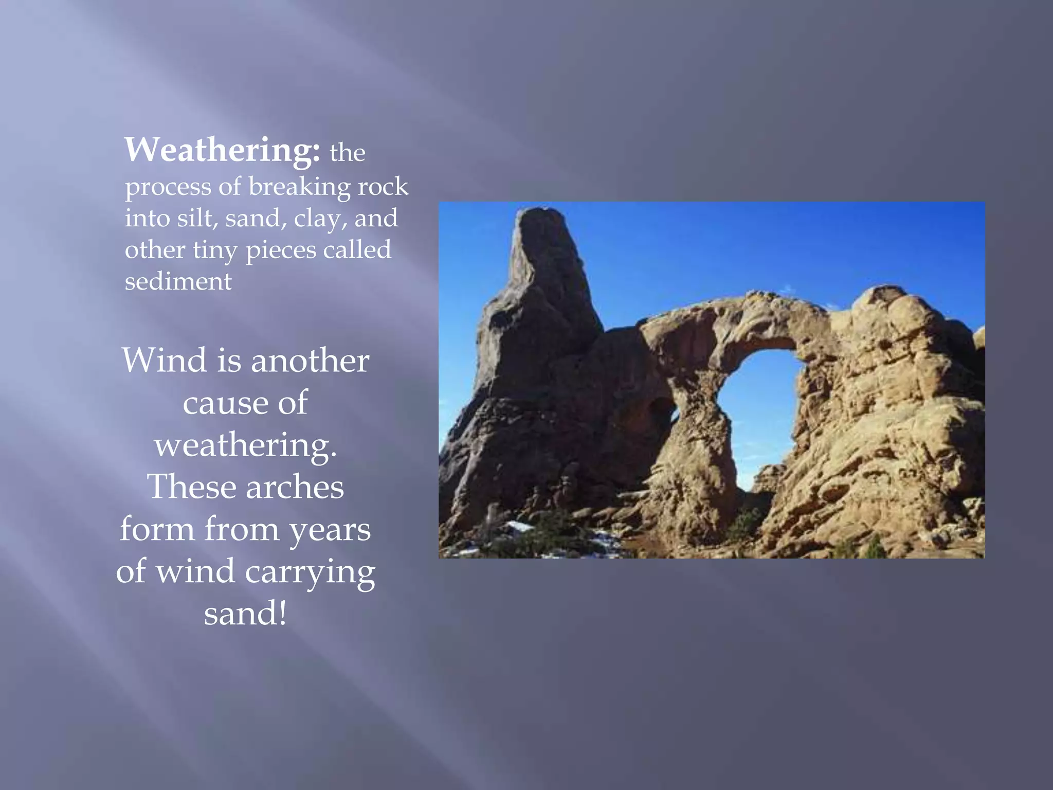 What processes change earth s surface ppt