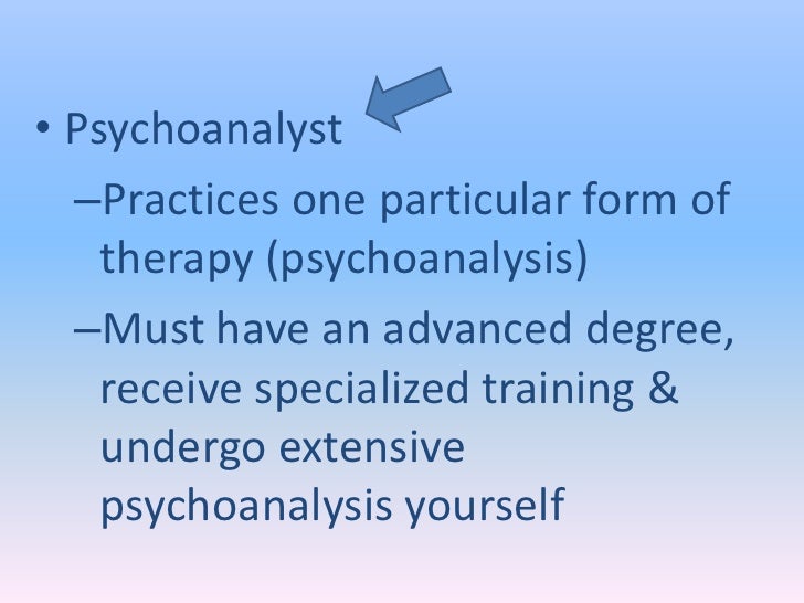 What psychologists do
