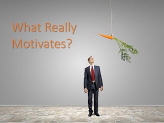 What Really
Motivates?
 