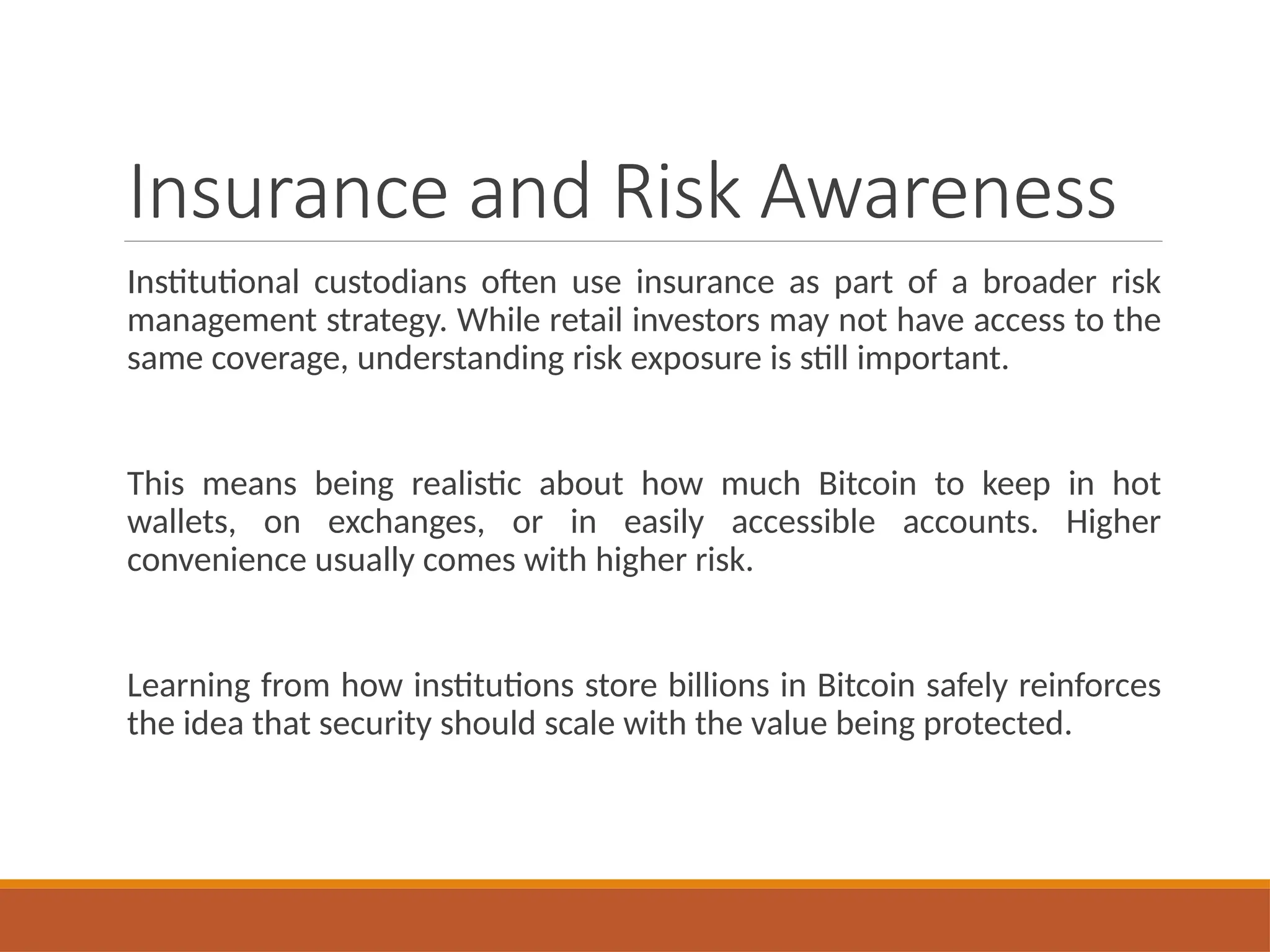 What Retail Investors Can Learn from How Institutions Store Billions in  Bitcoin Safely | PPTX