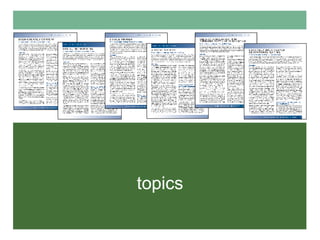 topics 