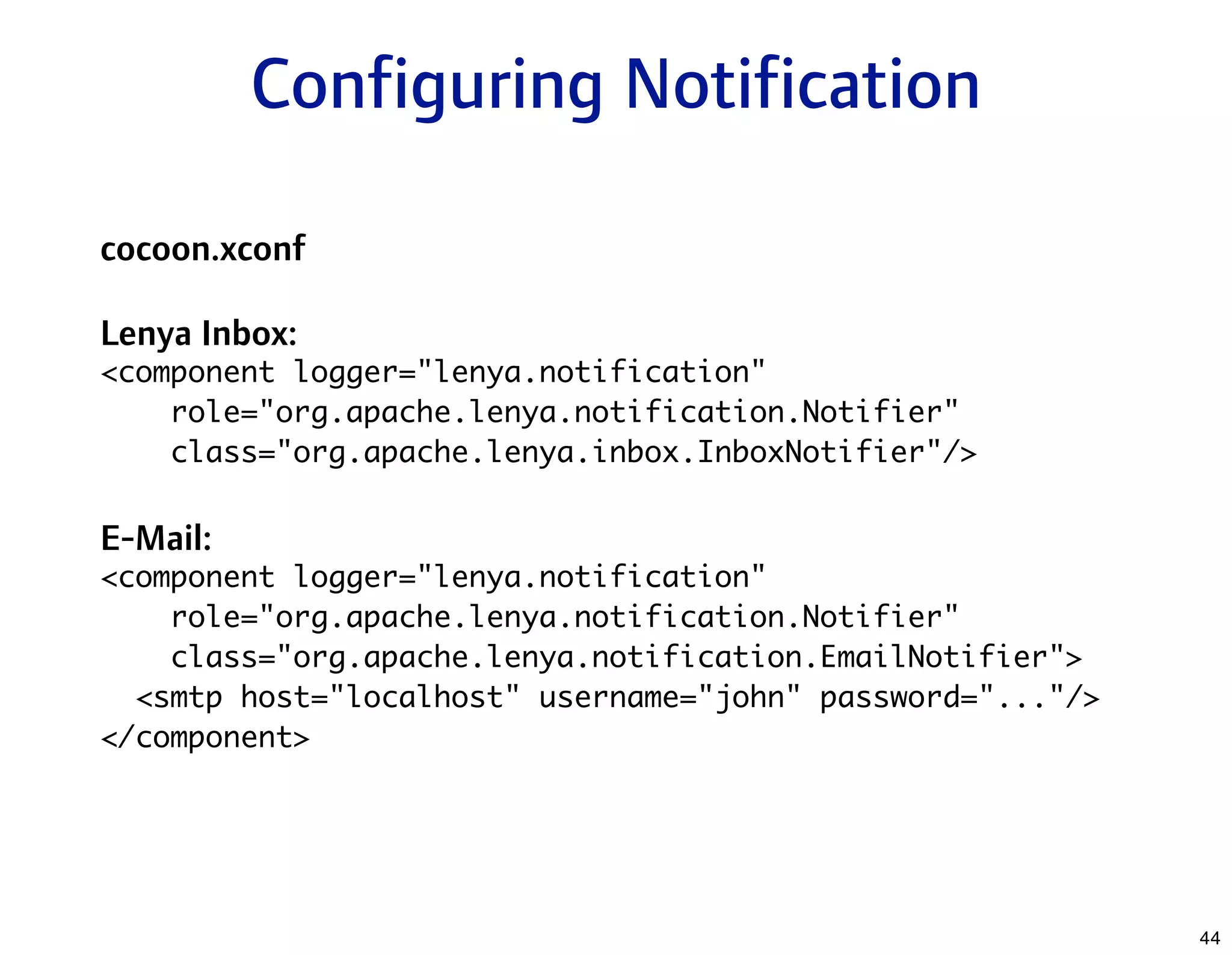 What's New In Apache Lenya 1.4