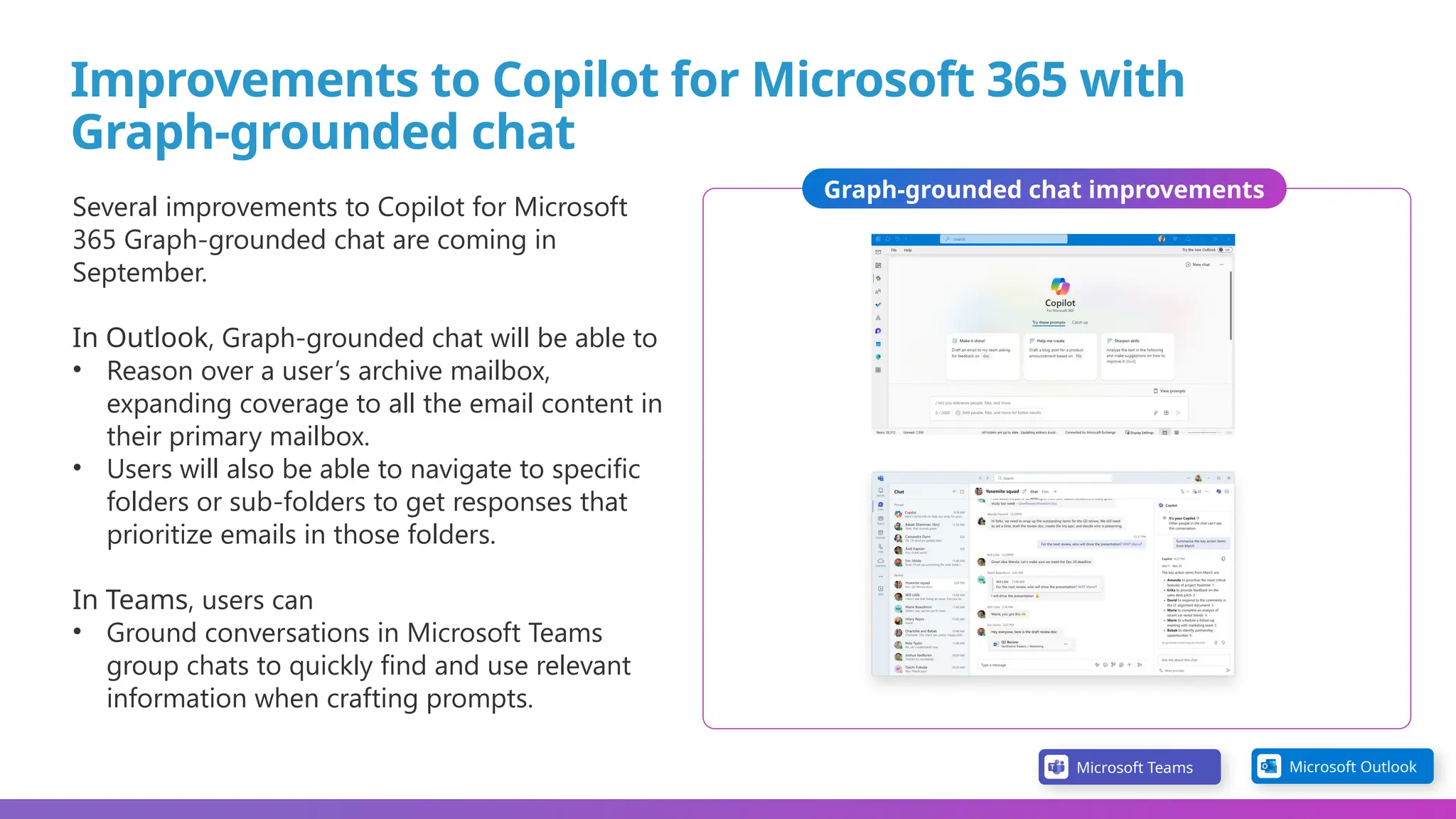 What's New in Copilot for Microsoft 365 August 2024 | PPTX
