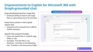 What's New in Copilot for Microsoft 365 August 2024 | PPTX