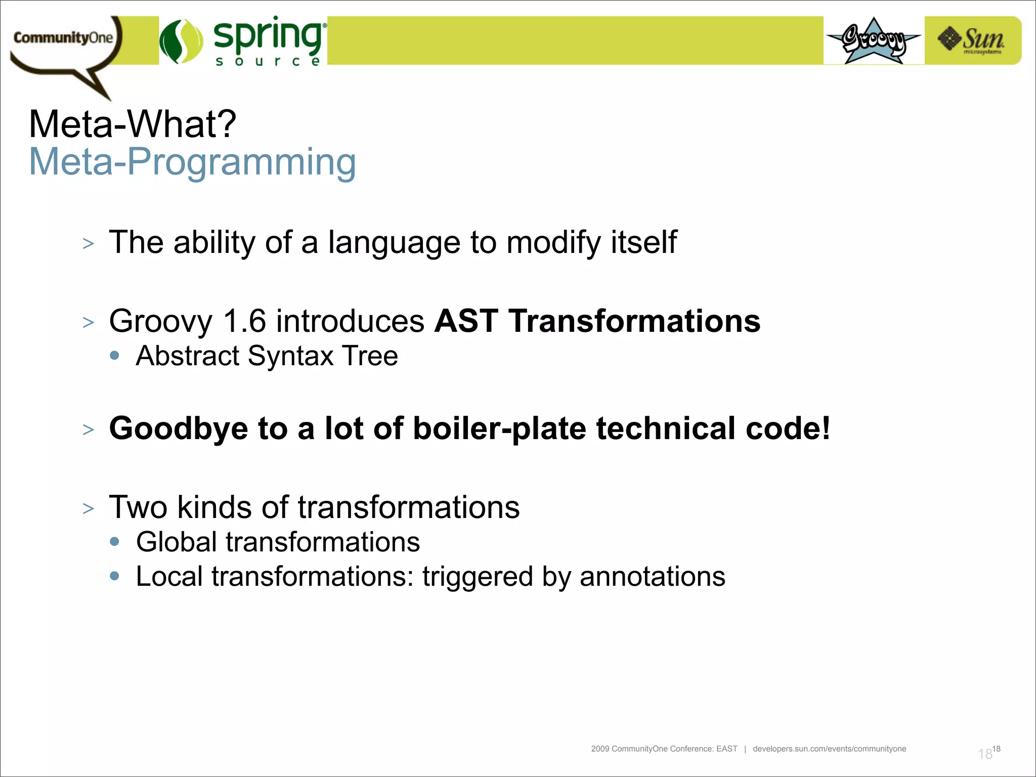 Whats New In Groovy 1.6?