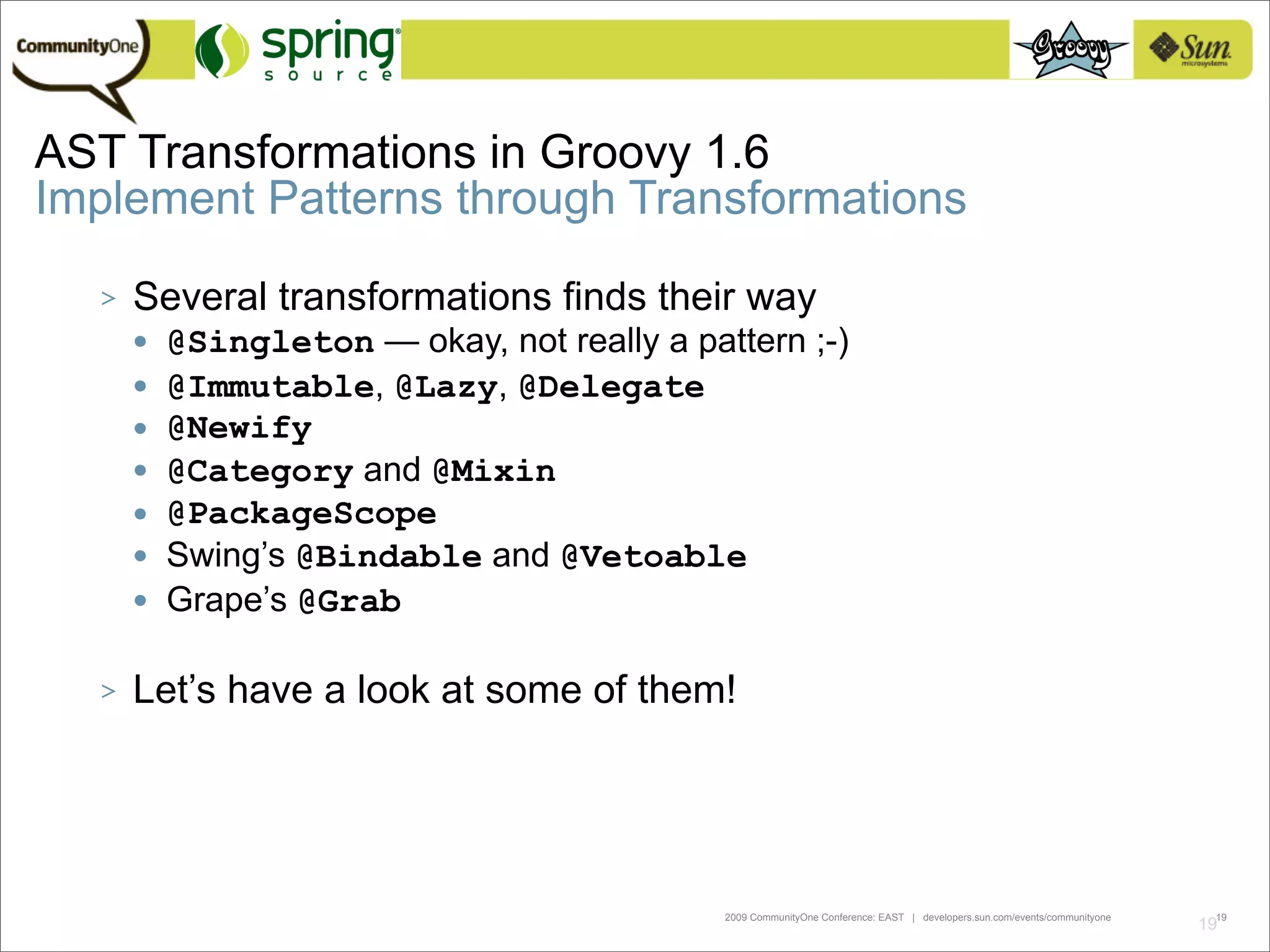 Whats New In Groovy 1.6?