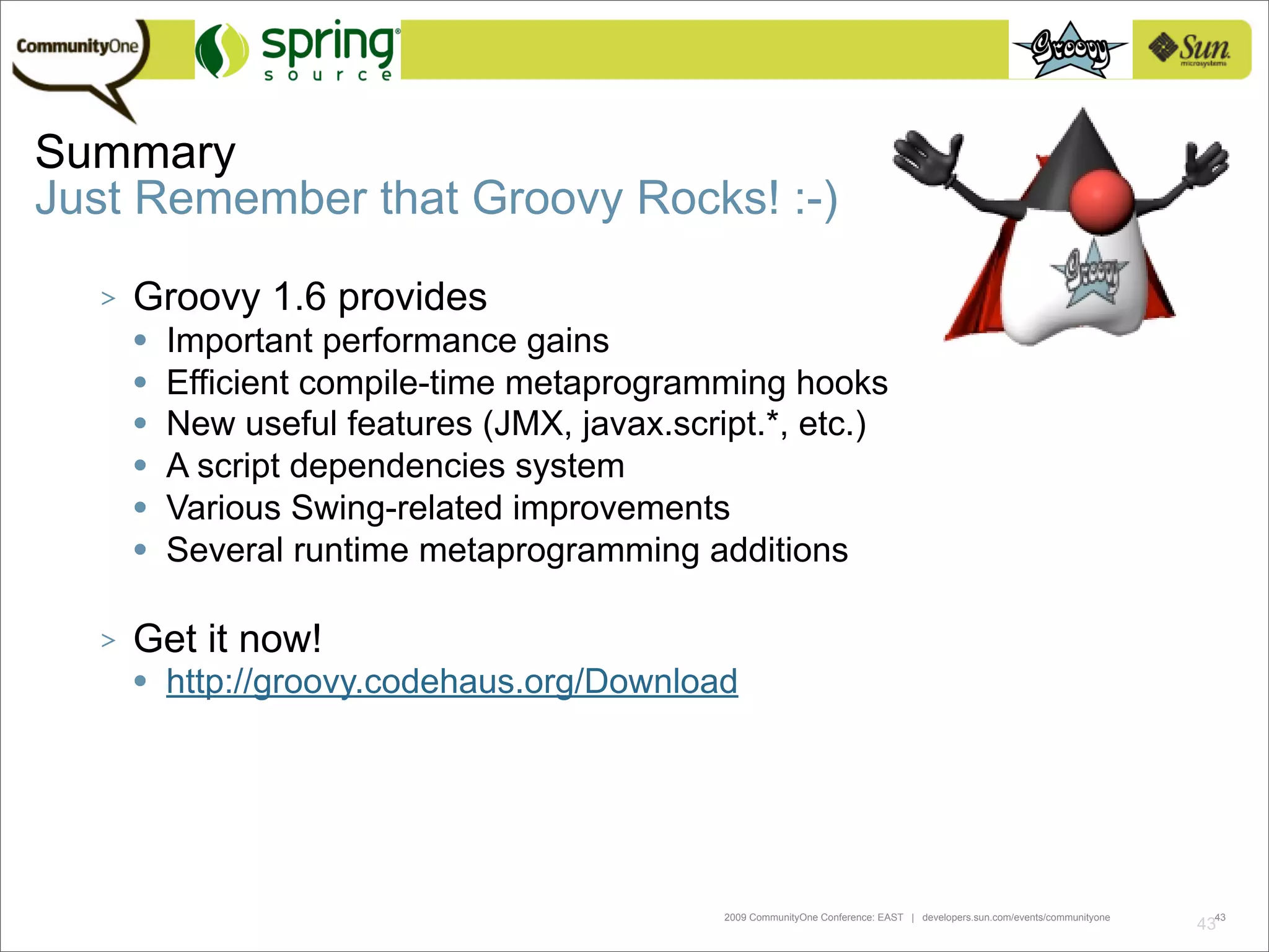 Whats New In Groovy 1.6?