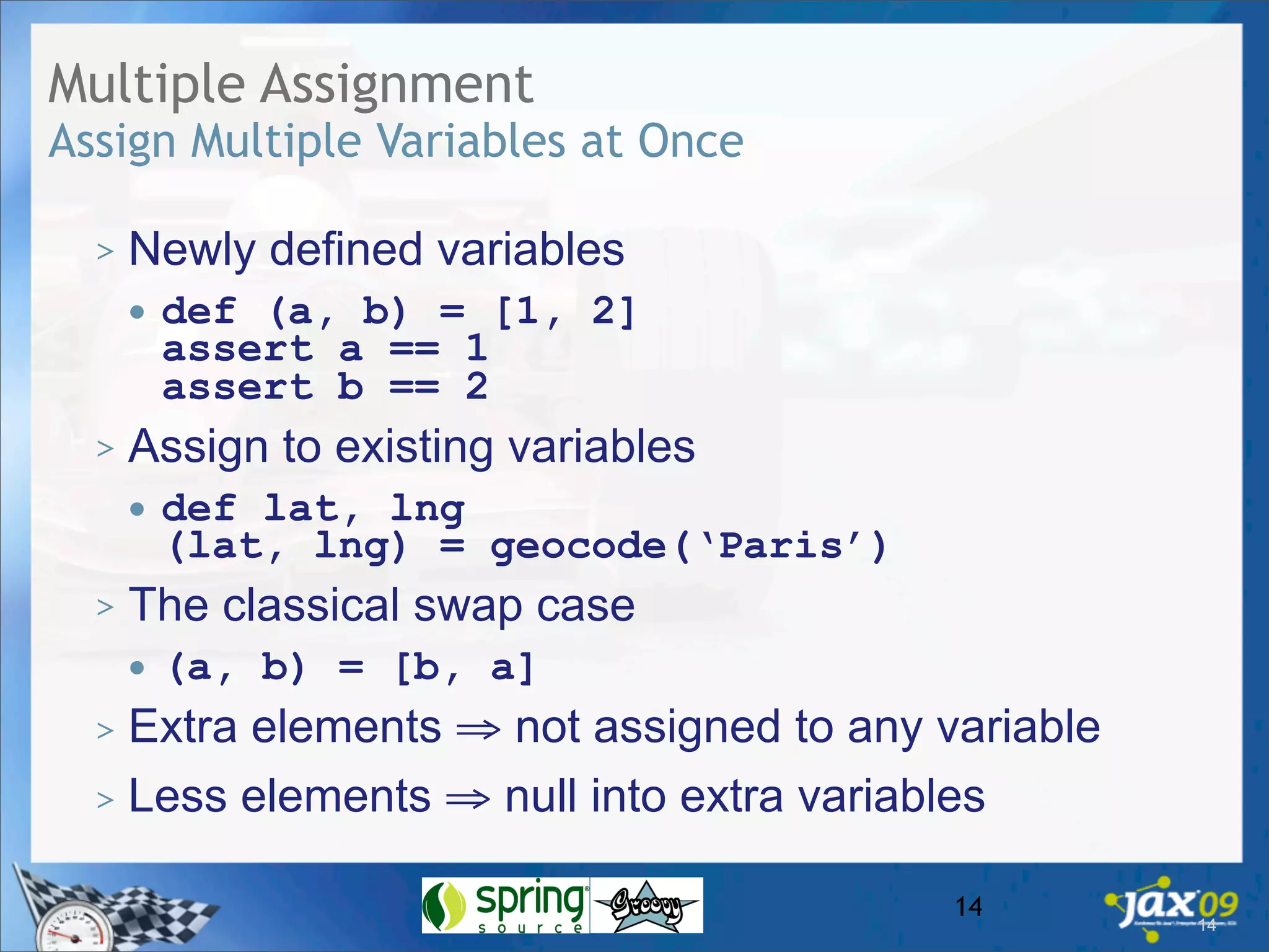 Whats New In Groovy 1.6?