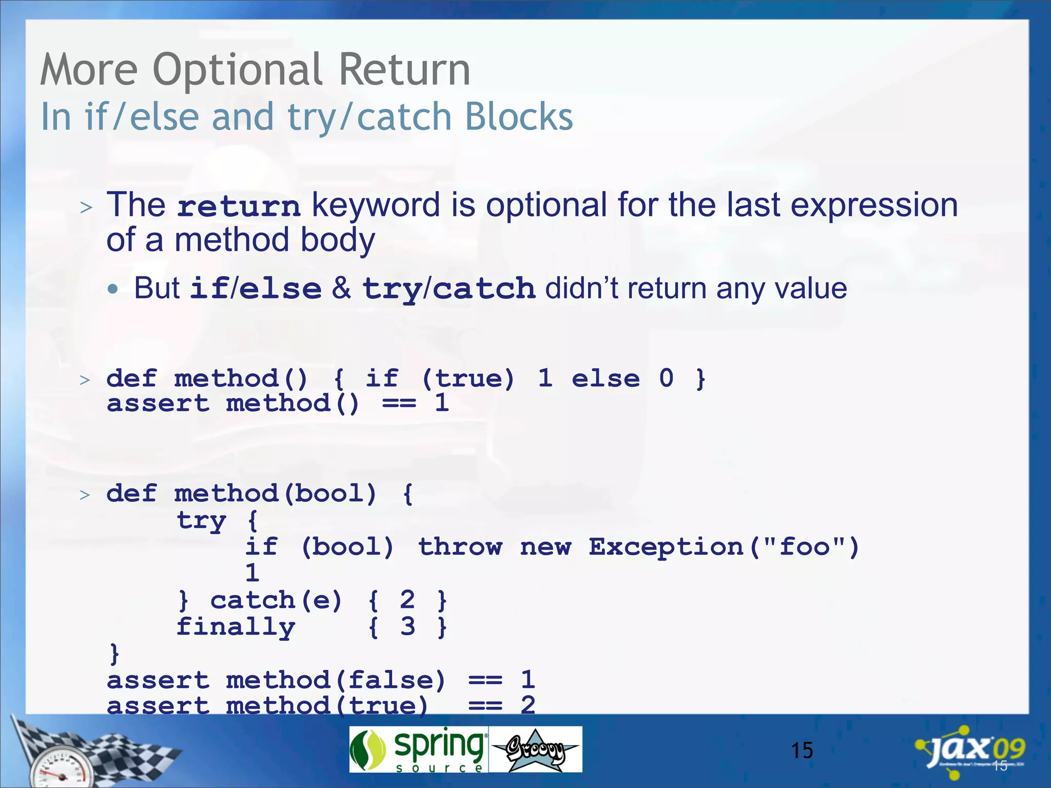 Whats New In Groovy 1.6?